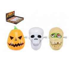 Wind up scary heads