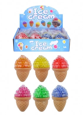 Squishy Ice Cream with Beads