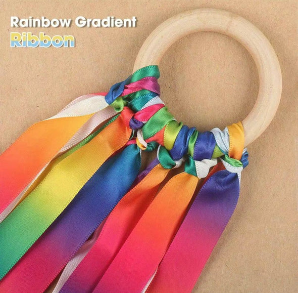 Colourful Wooden Ribbon