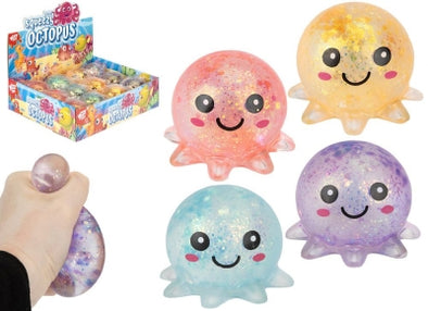 Sugar Maltose squeeze glitter Octopus
