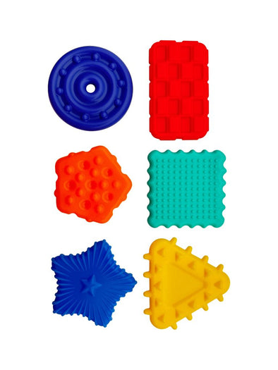 Large set of 6 pcs Silicone Sensory Stone Set