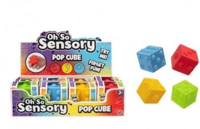 Oh so Sensory pop cube