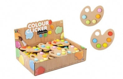 Fidget colour clicker palette