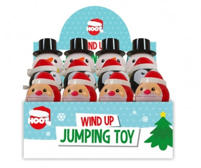 Christmas Wind up jumping toy