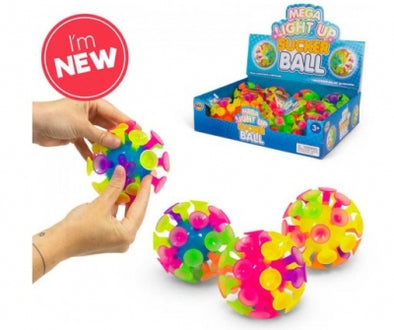 Mega Light up Sucker Ball