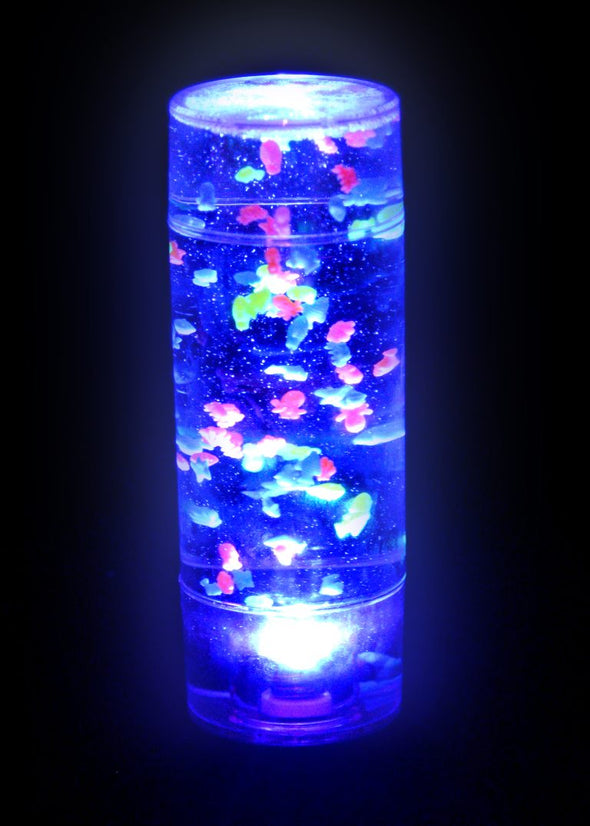 Led Aquarium with tiny fish