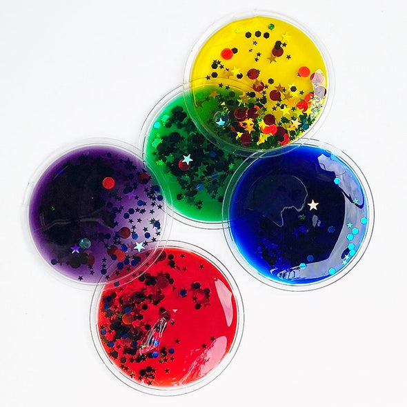 Squidgy Sparkle Circles (Set of 5)