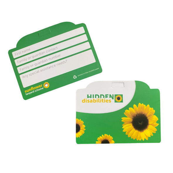 ID Card for Sunflower Lanyard