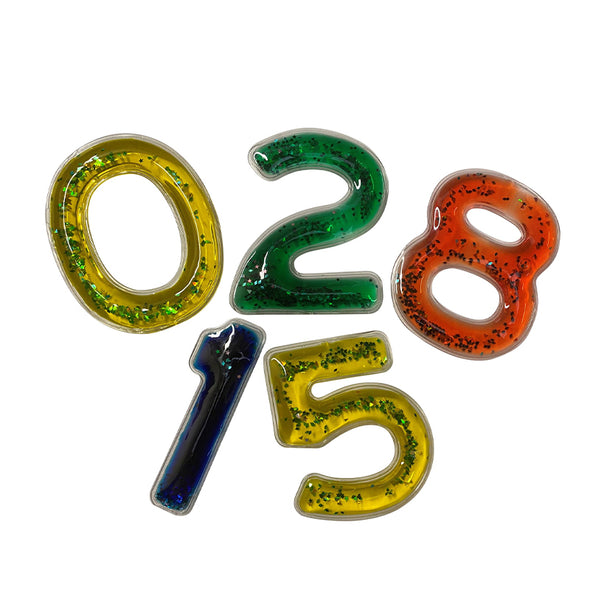 Squidgy Sparkly Numbers (10 Pack)